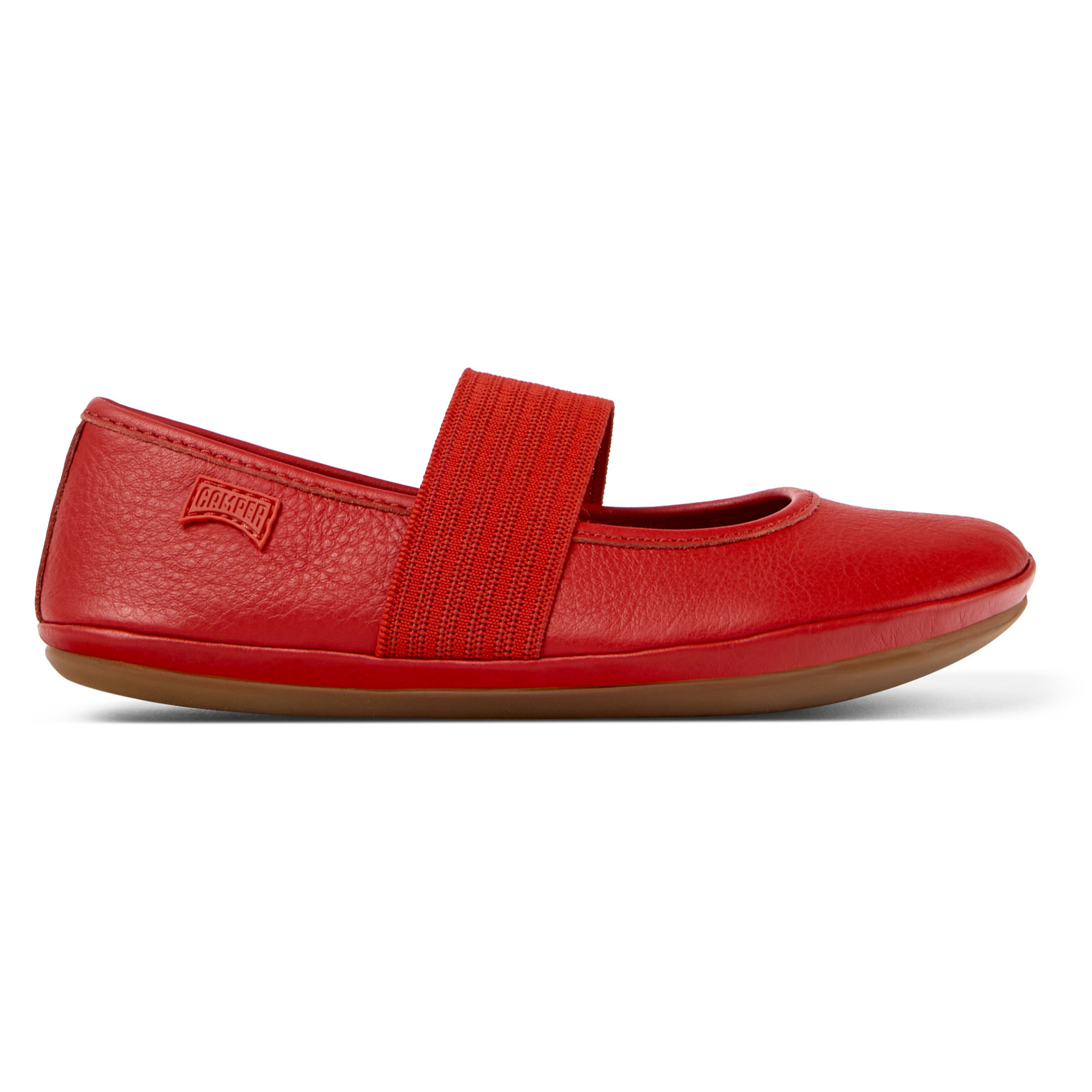 Ballerini - CAMPER Right - Rosso - Pelle liscia