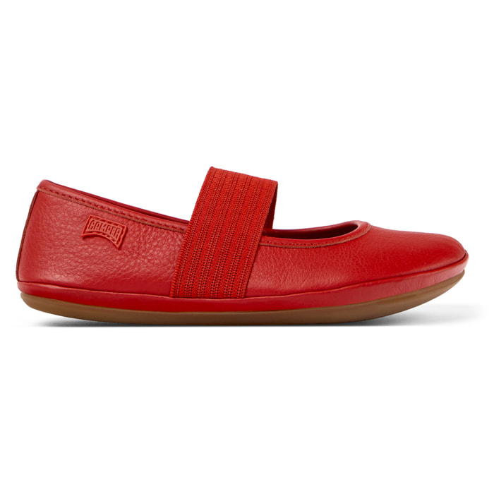 Ballerini - CAMPER Right - Rosso - Pelle liscia