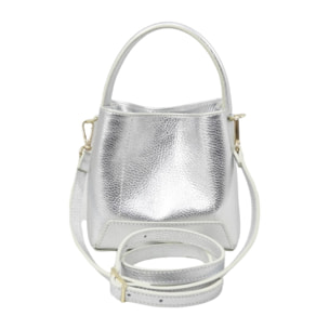 Bolso Cruzado Cheval Firenze Aida Plateado