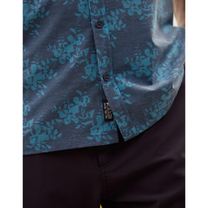 Camisa Manga Corta Azul - Furing