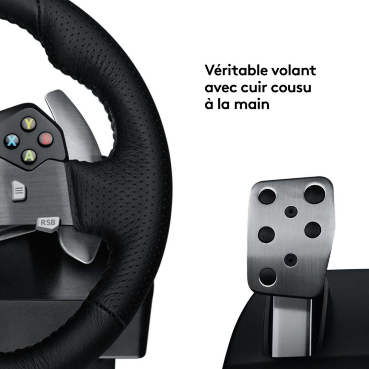 Volant + Pédalier LOGITECH G920 driving force XBOX one/PC