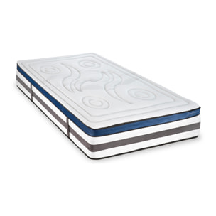 Matelas Quintessence mémoire de forme + mousse HD - 30cm - 1 place