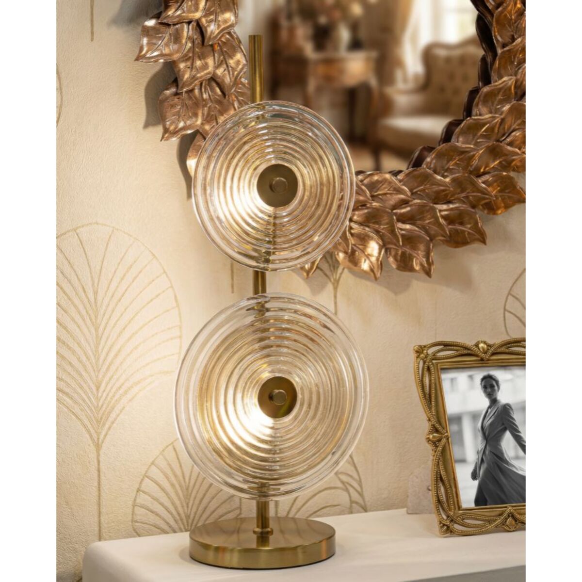 LAMPADA DA TAVOLO VENICE CM Ø 25X63