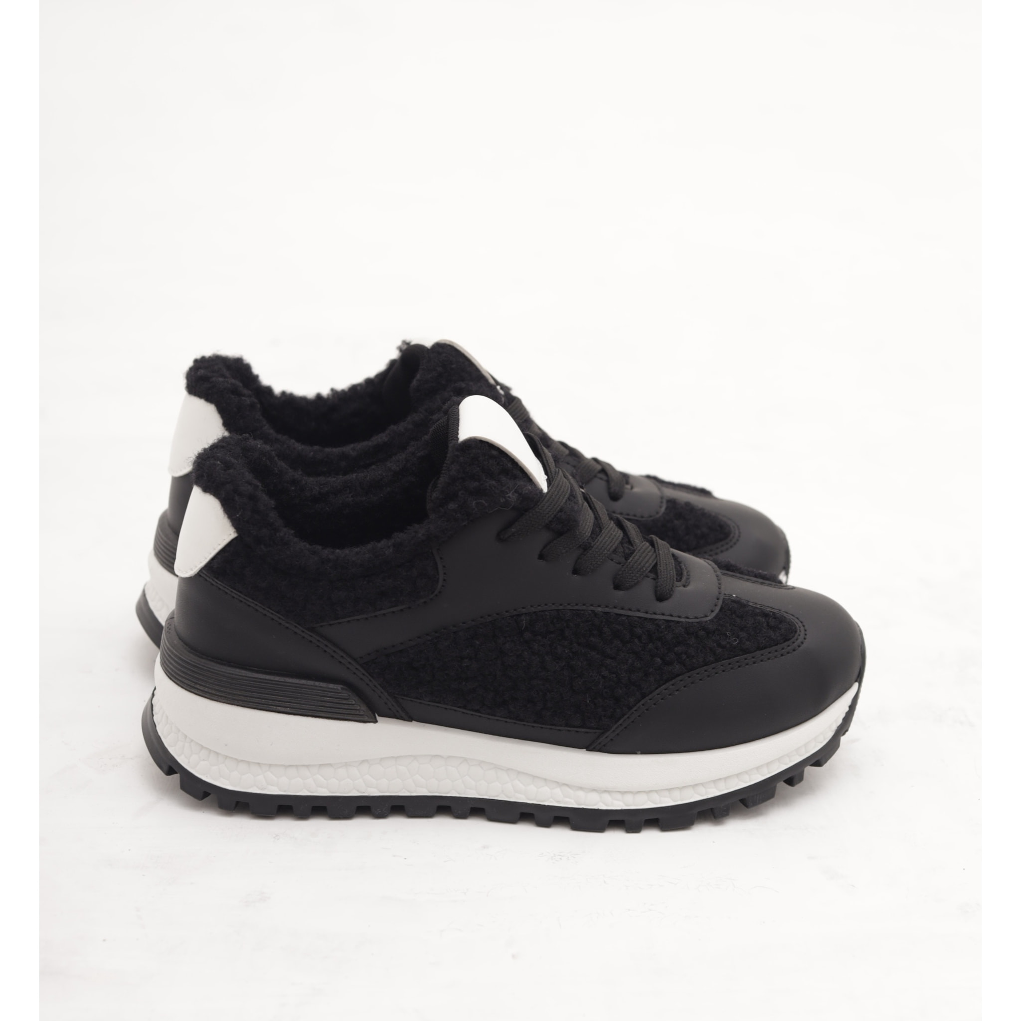 SNEAKERS RUNNING FUR NERO