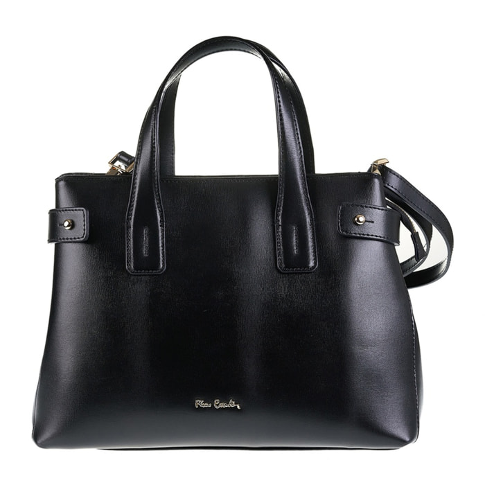 Borsa a mano da donna Made in Italy - Modello Emberly Nova - 100% pelle - 35.0 x 25.5 x 14.0 cm