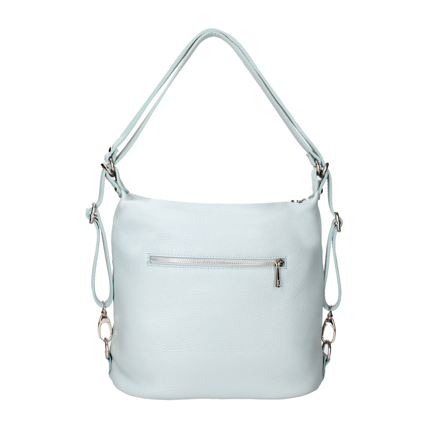 Borsa a spalla da donna - Modello Bianca - Vera pelle - 30.0 x 26.0 x 9.0 cm