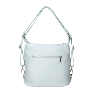 Borsa a spalla da donna - Modello Bianca - Vera pelle - 30.0 x 26.0 x 9.0 cm