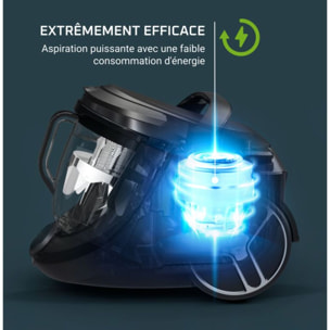 Aspirateur sans sac ROWENTA Silence Force Cyclonic Effitech RO7936EA