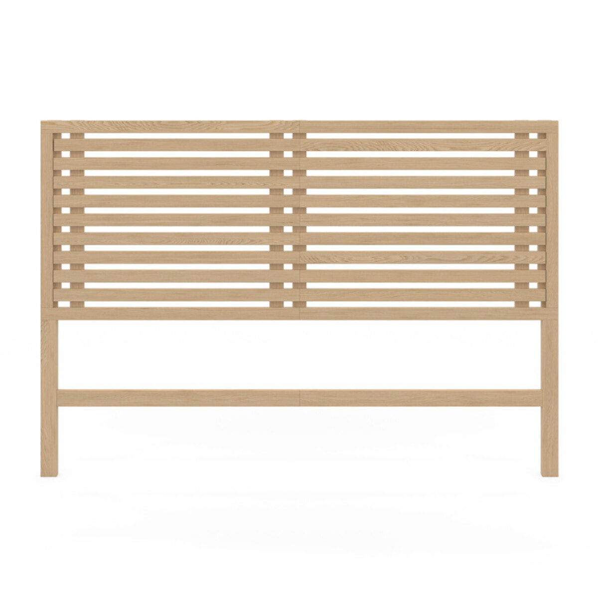 Tête de lit sur pieds Ava en tasseaux 160cm