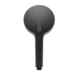 Douchette à main ronde 4 fonctions, débit 11,28 l/min, garantie 5 ans,noir mat (SATBSRS23C)