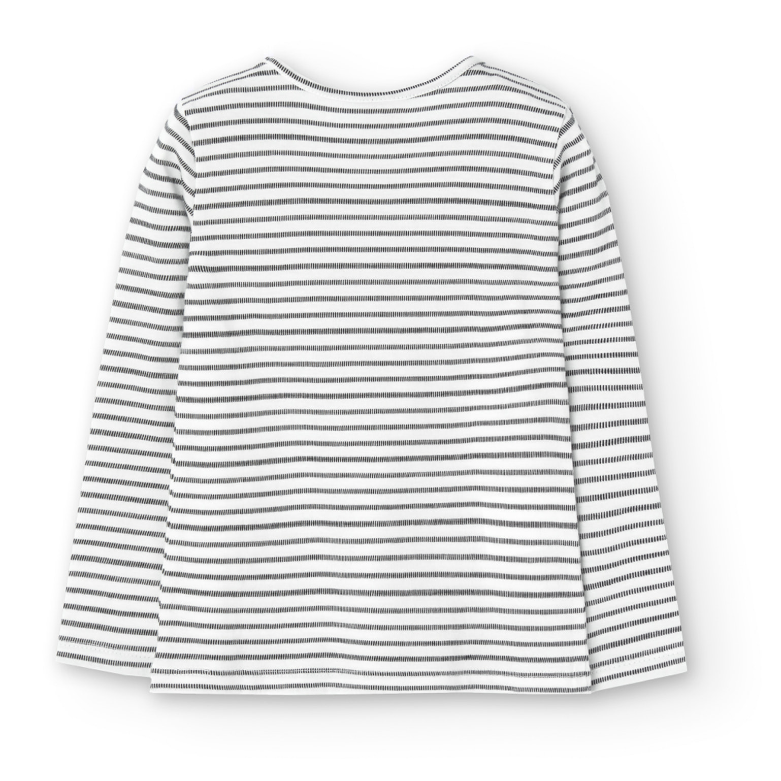 Camiseta punto listada de niña -BCI