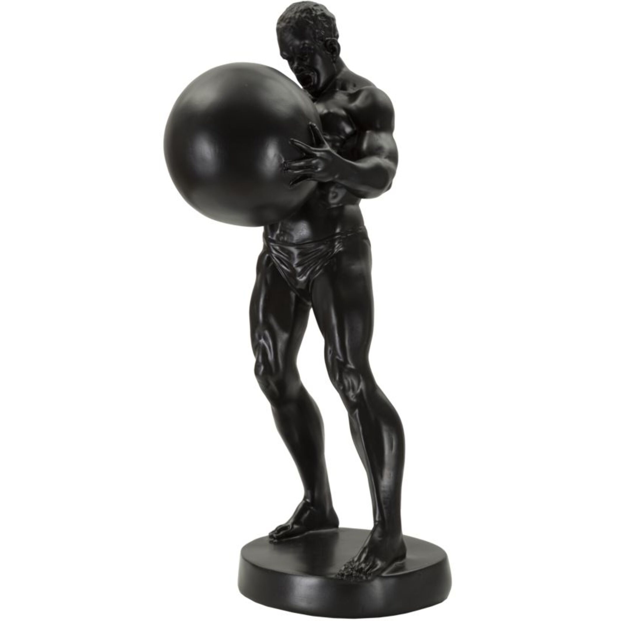 STATUETTA ATLAS CM 18,5X20,5X43,5