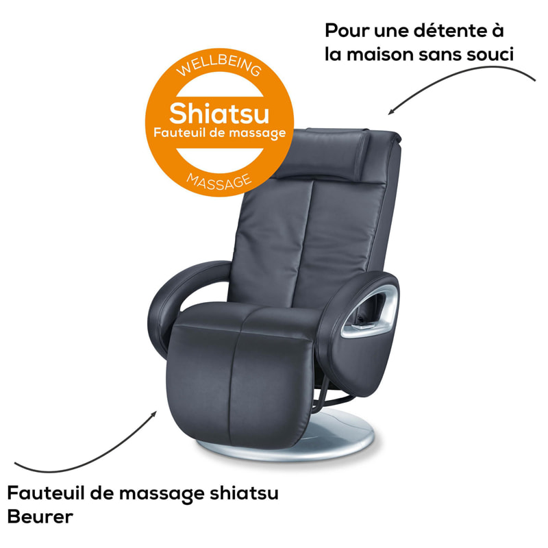 Fauteuil de massage shiatsu personnalisé