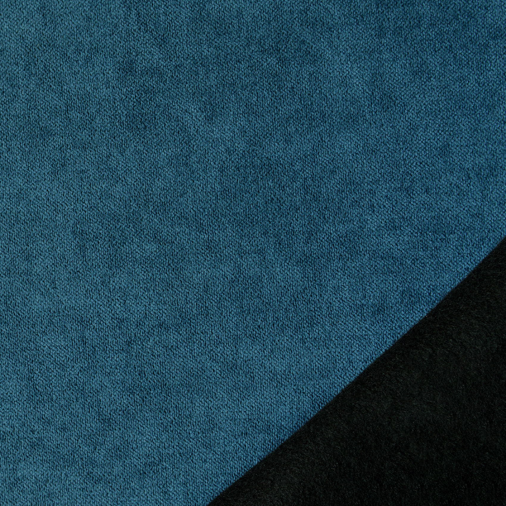 Rideau thermique phonique et semi occultant à galons fronceurs KONFOR - Bleu Paon