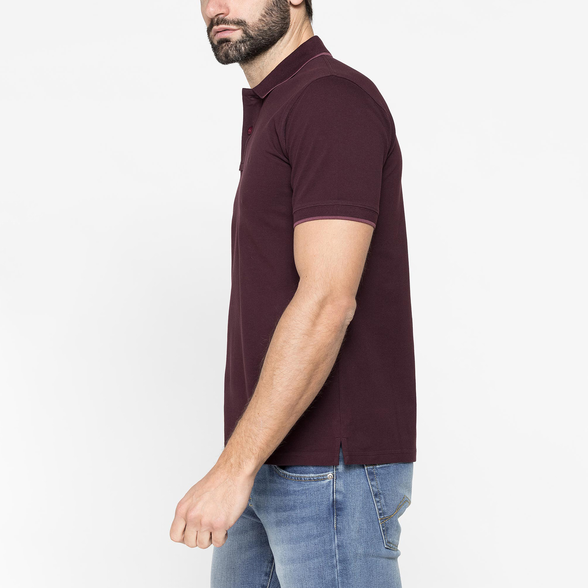 POLO A MANICA CORTA IN PIQUET DI COTONE