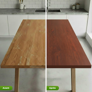 Rouleau adhésif bois noyer foncé au mètre - Autocollants Revêtement Adhésif Cuisine Meubles Salle de bain