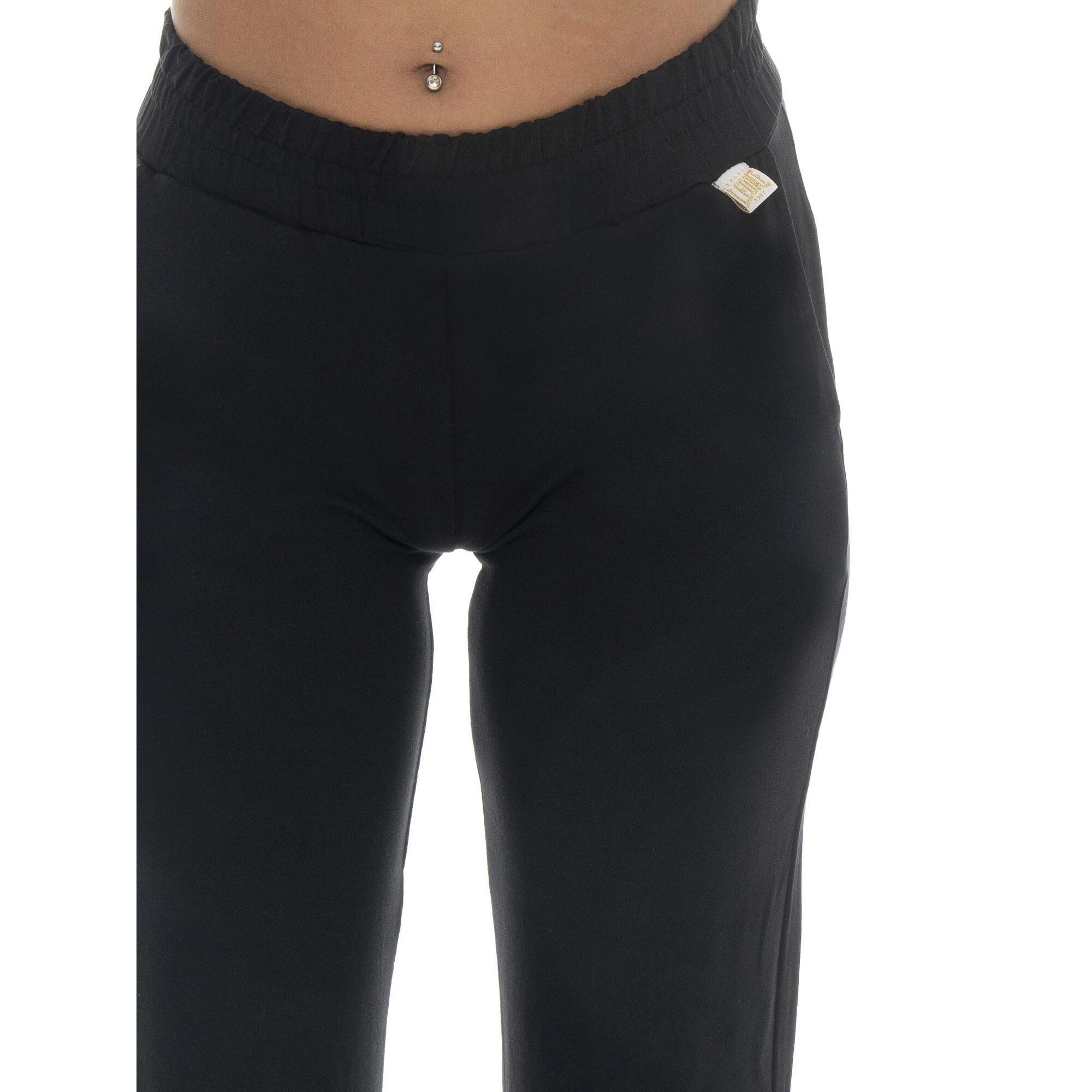 Pantaloni da donna non garzati relaxed fit Leone Gold