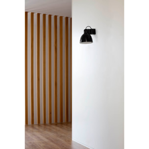 VENICE Lampada da parete nero