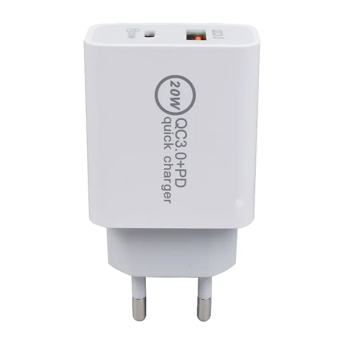 Cargador USB + USB-C PD20W