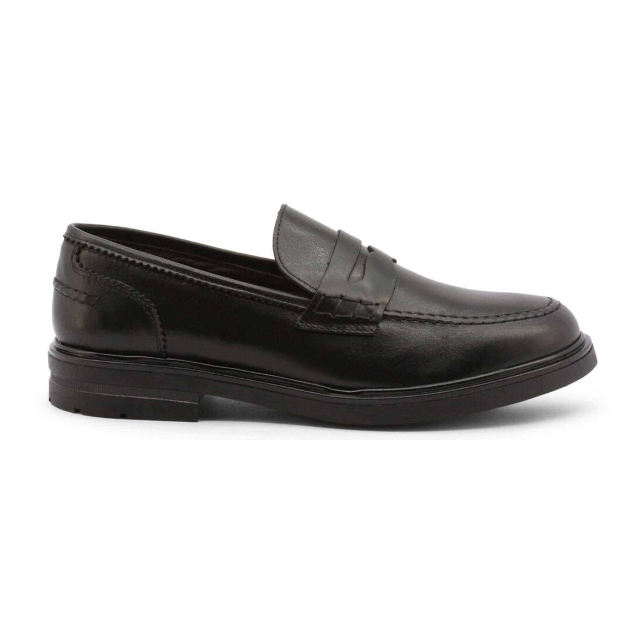 Zapatos Loafers para Hombre - Duca di Morrone Lupo Leather Black