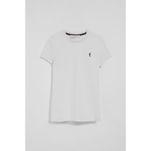 Pack de tres camisetas marino, blanca y negra de manga corta con logo bordado Rigby Go
