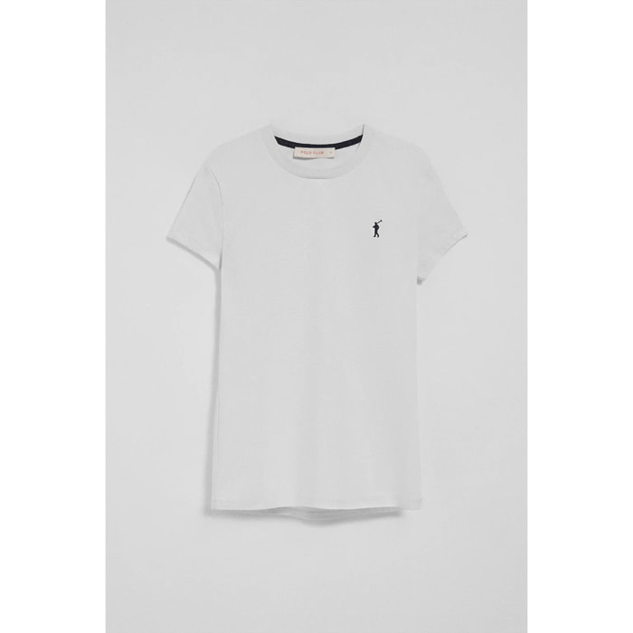 Pack de tres camisetas marino, blanca y negra de manga corta con logo bordado Rigby Go