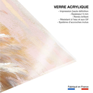 Tableau plante graminées des prairies  Tableau plexiglas