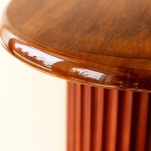 Table d'appoint en bois de manguier émaillé  ALTA