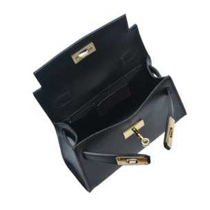 Borsa a spalla Anna Luchini Nero