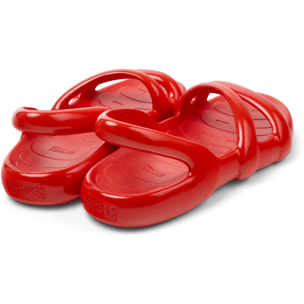 Sandalias - CAMPER Kobarah Flat - Rojo - Sintético