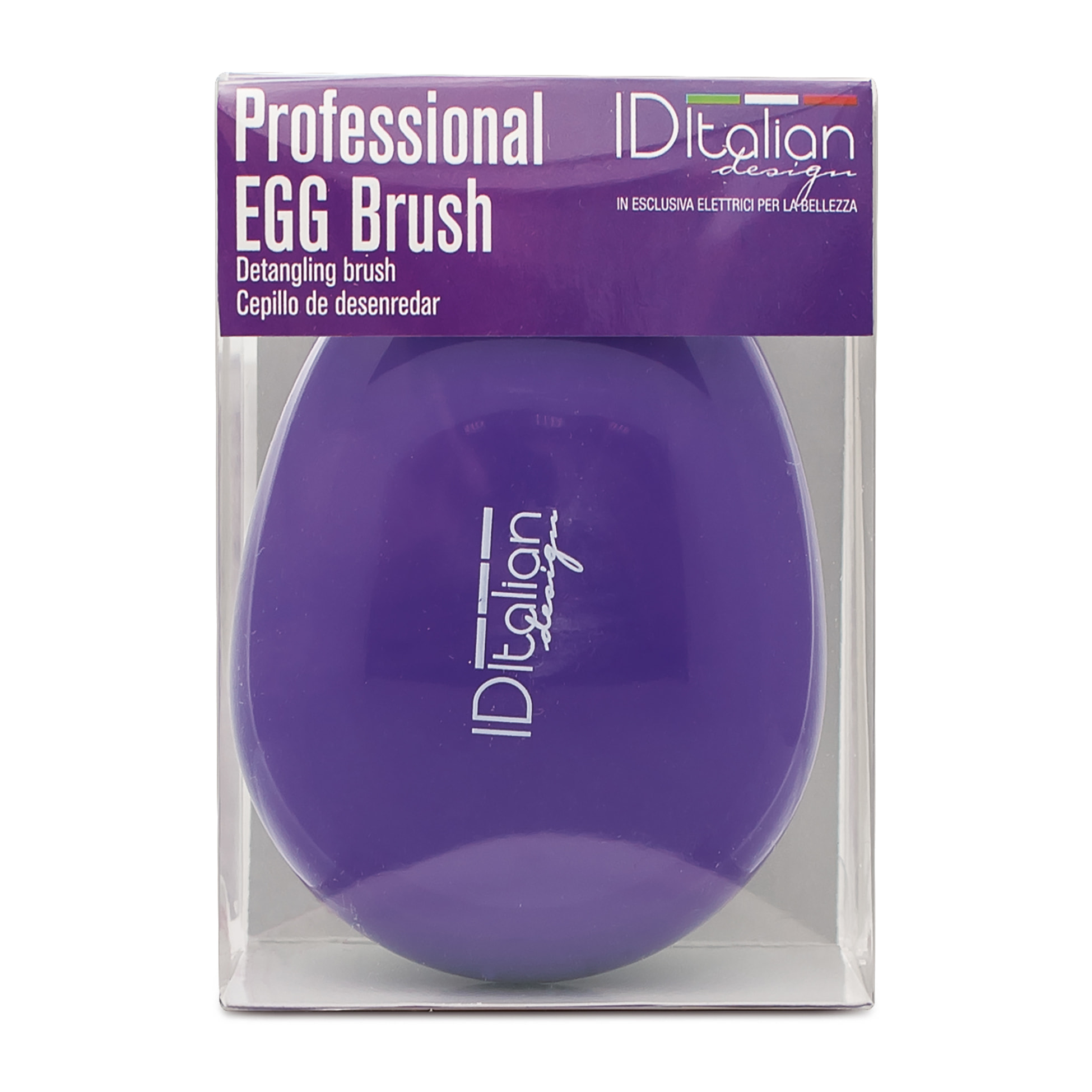 Spazzole Egg Brush Nero E Viola