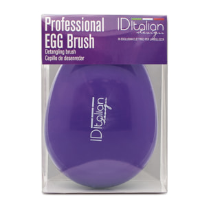 Spazzole Egg Brush Nero E Viola