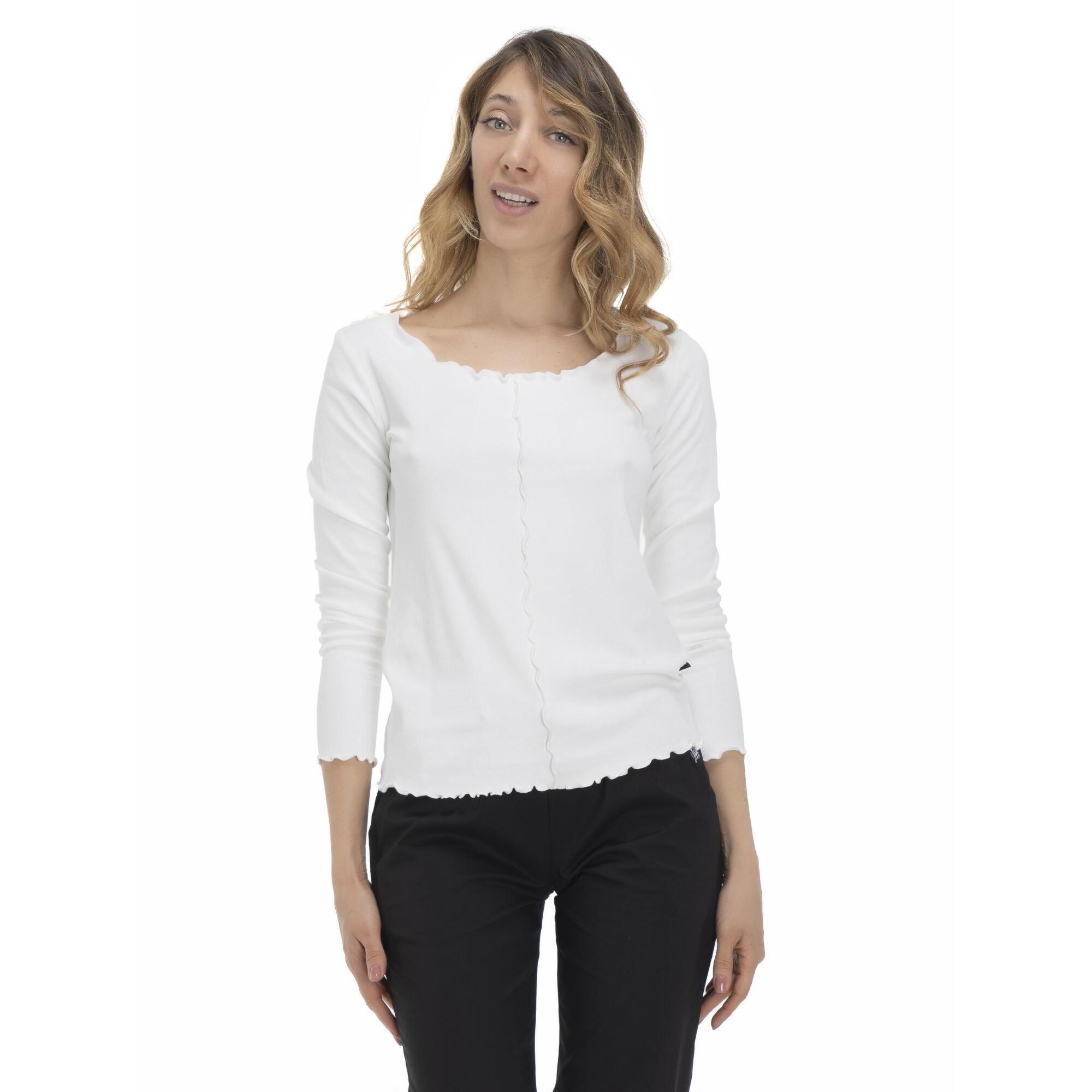 Camiseta de manga larga para mujer Earth Tones