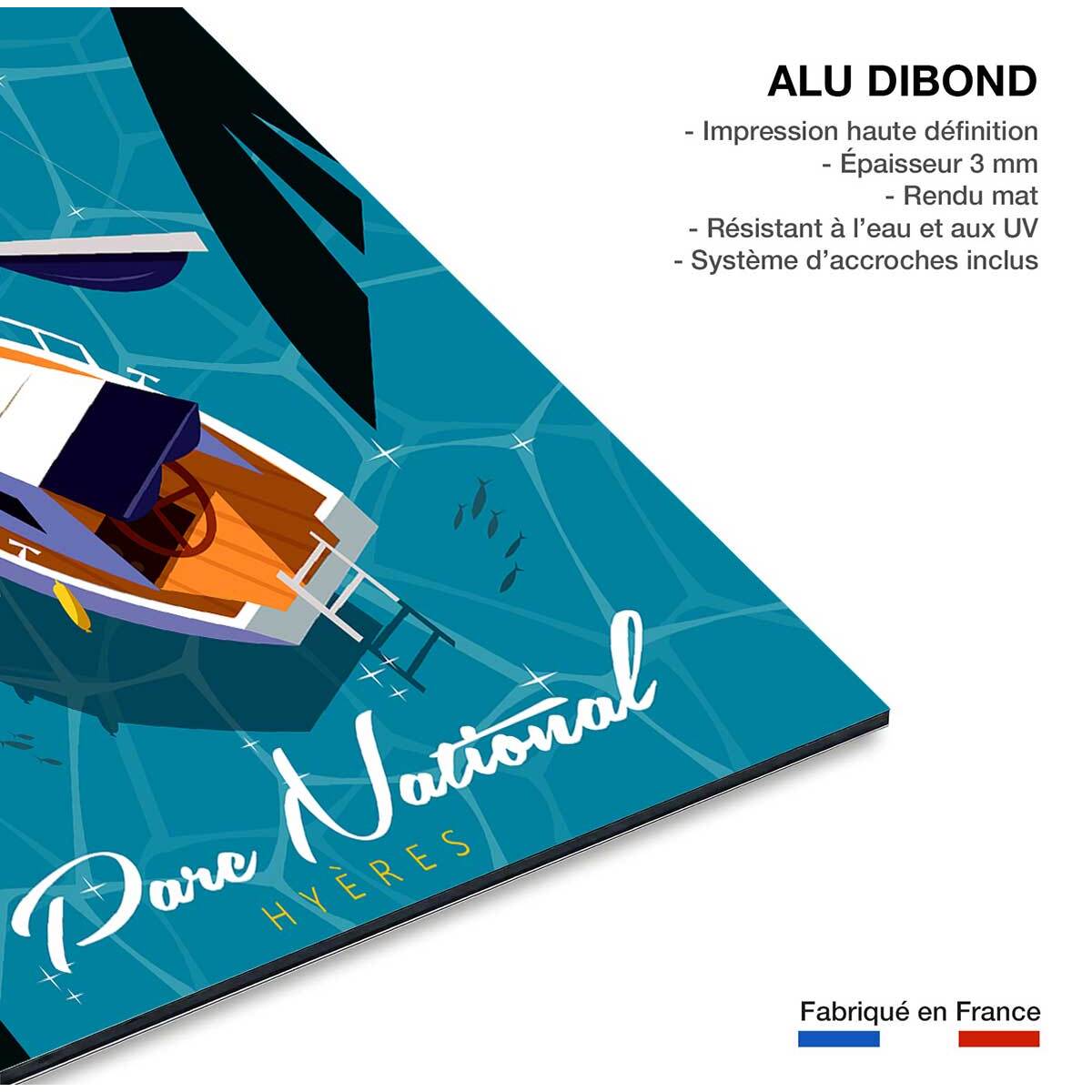 Tableau port cros Tableau alu Dibond