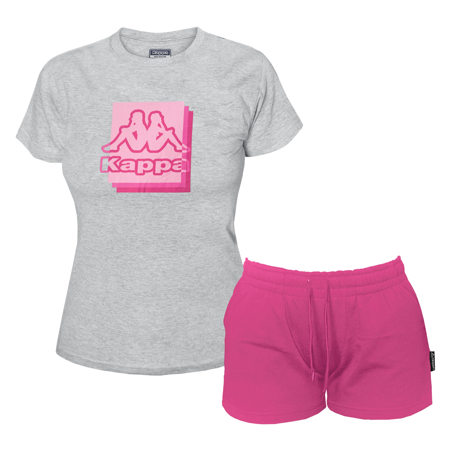 Completo Corto Donna KAPPA Cotone Jersey