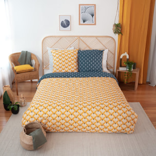 Parure housse de couette 3pcs 100% microfibre 72gsm pania