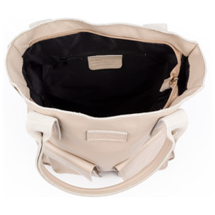 Bellona Bolso Tote Mujer. Piel auténtica Dollaro