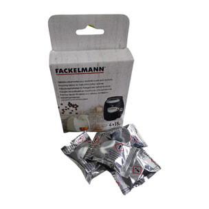Tablettes détartrantes pour machines à café multi-boissons Fackelmann Petit-déjeuner