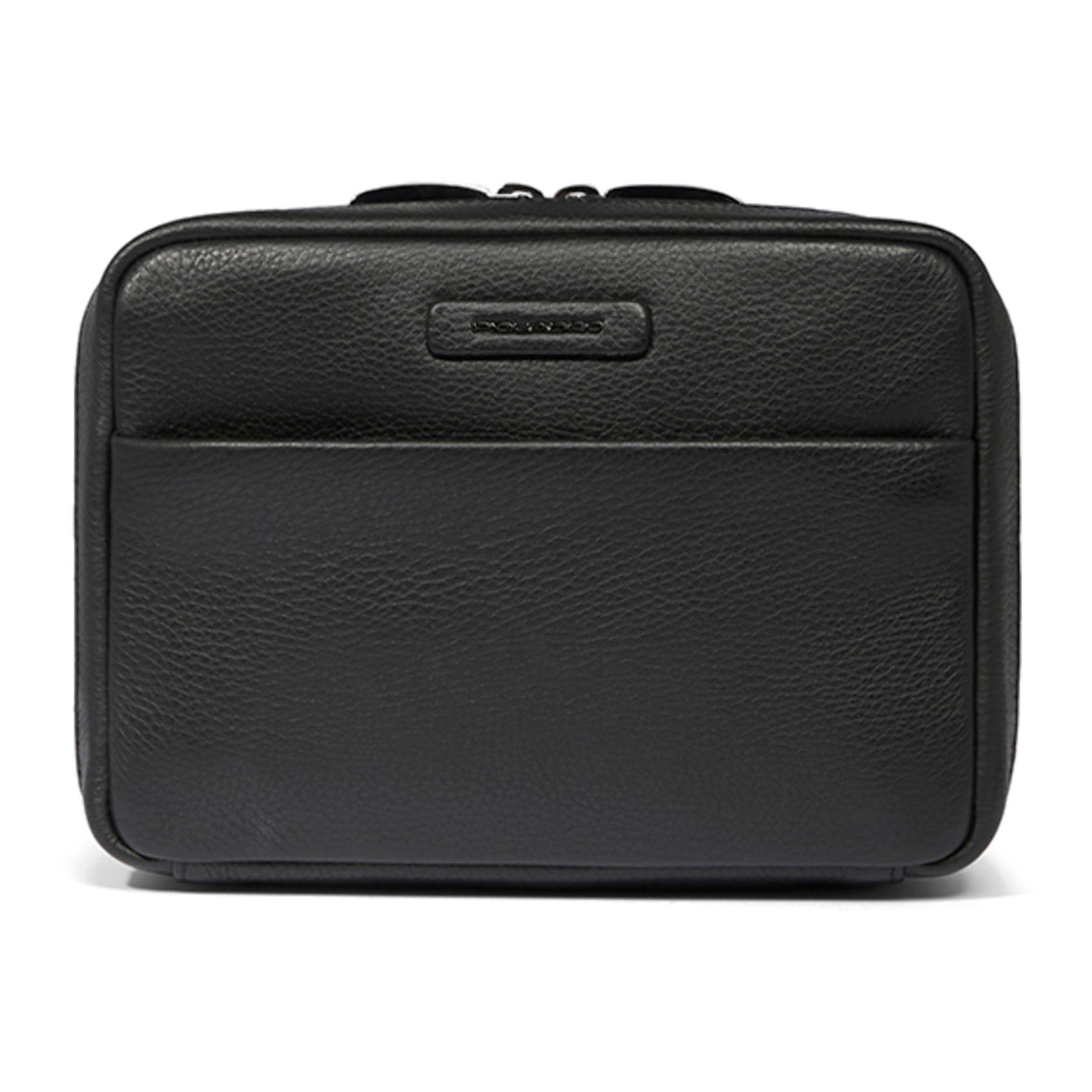 Piquadro Pochette porta cavi da viaggio in pelle