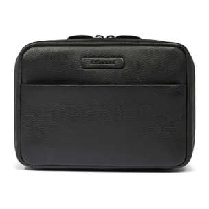Piquadro Pochette porta cavi da viaggio in pelle