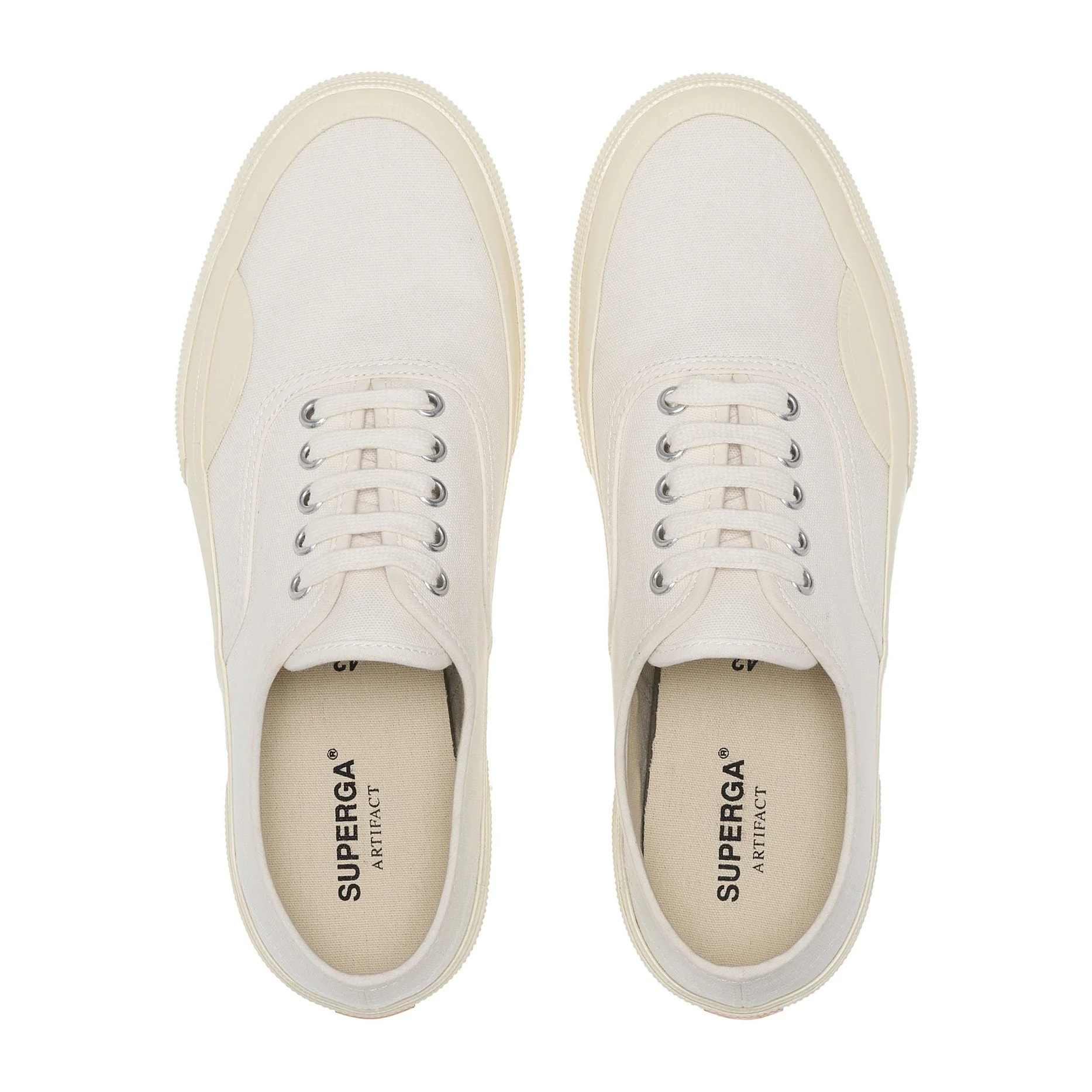 Superga - Sneakers Uomo Donna Bianco - 2430 DECK CANVAS