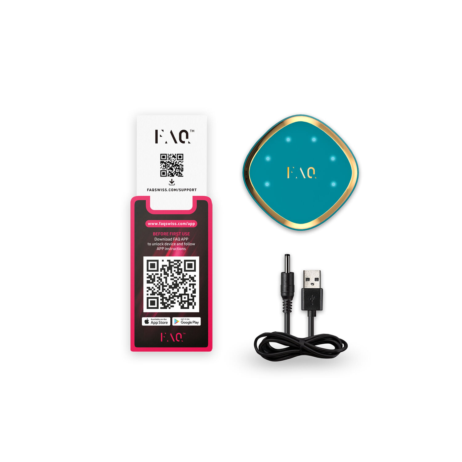 FAQ™ 301 - Appareil de Massage LED - Stimulation de la Pousse des Cheveux