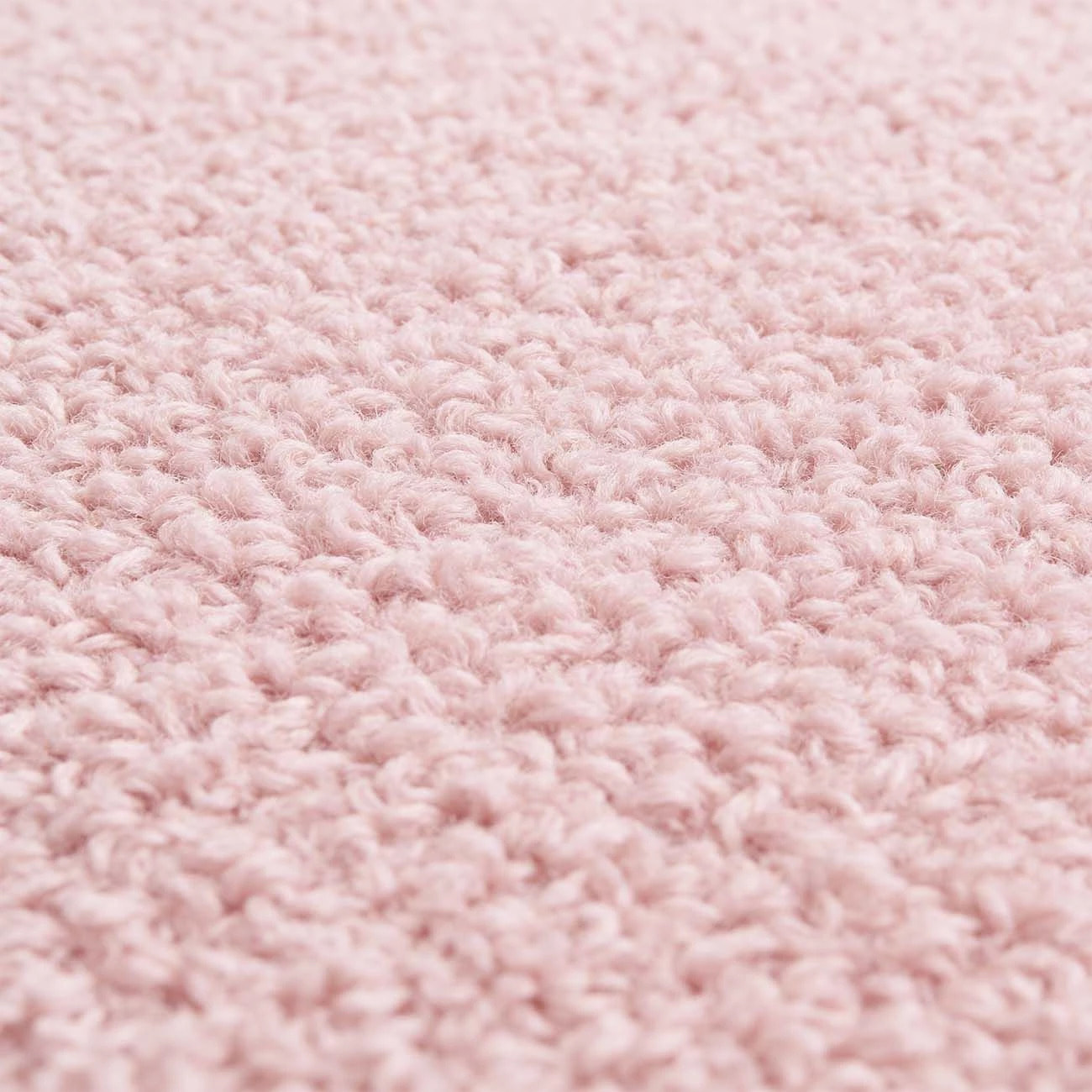 Silla de escritorio tapizada en borreguito rosa empolvado 76-89,5 cm Candy Rosa Empolvado