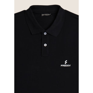Polo Uomo in Piquet di Cotone 100% con Logo