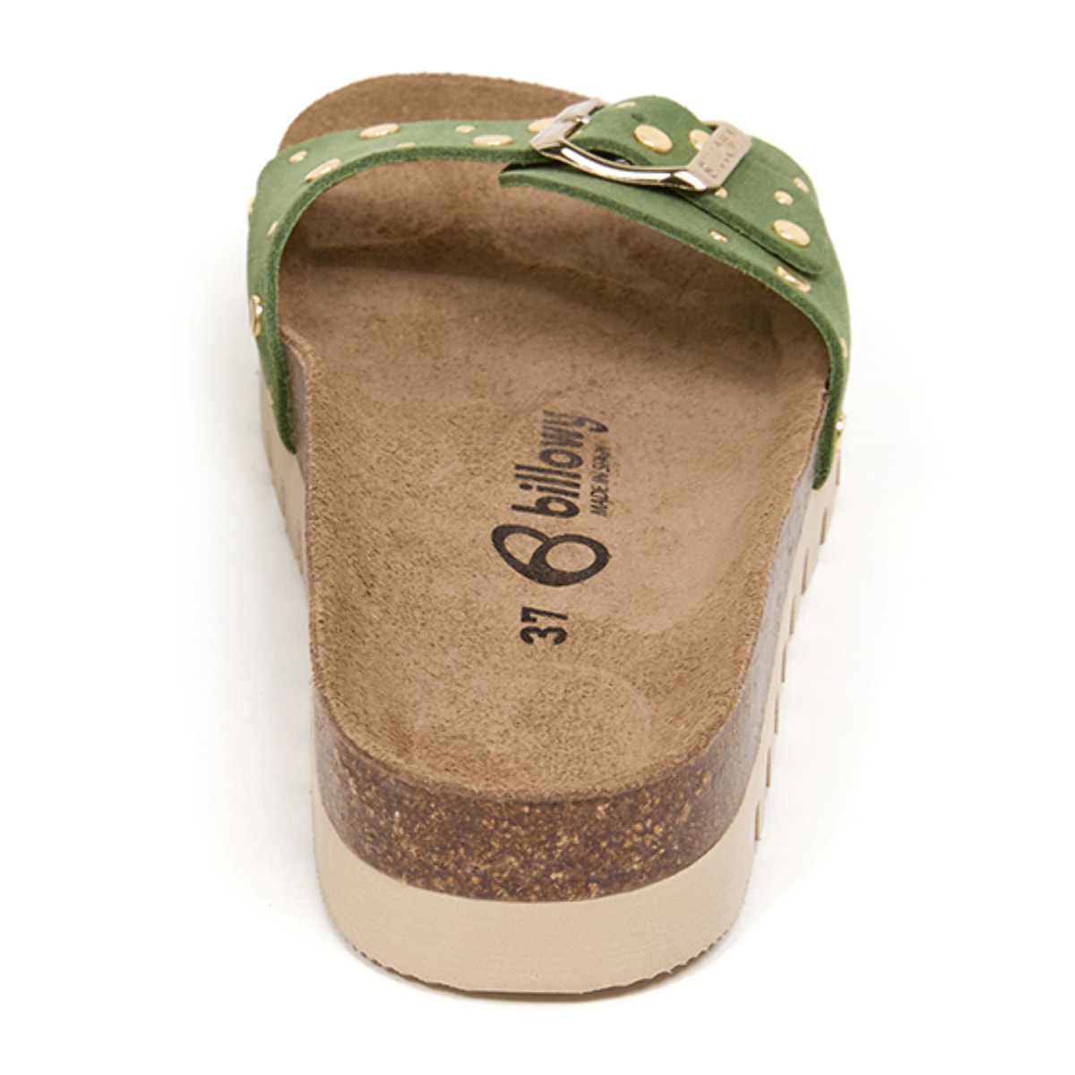 Sandalia Plataforma Verde Mujer BILLOWY VERDE