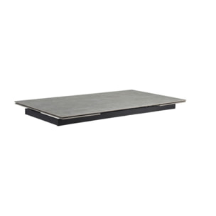 Plateau céramique de table extensible marbre grey L160/240cm - UNIK