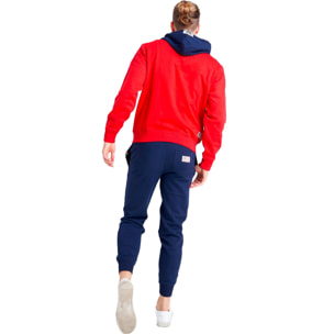 Tuta da uomo con cappuccio e zip Leone 1947 Apparel Vintage Small Logo