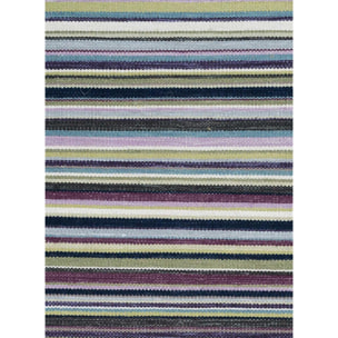 Tapis kilim fait main en laine motif géométrique LODU