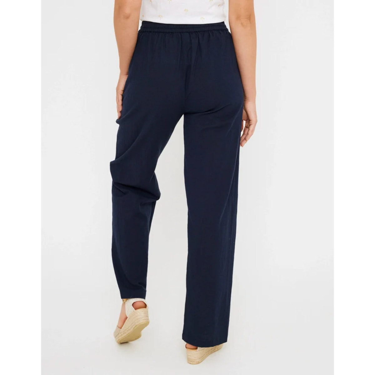Pantalón Largo Algodón y Lino - Givit