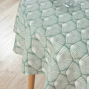 Nappe ronde en résine anti-taches ASENA 4
